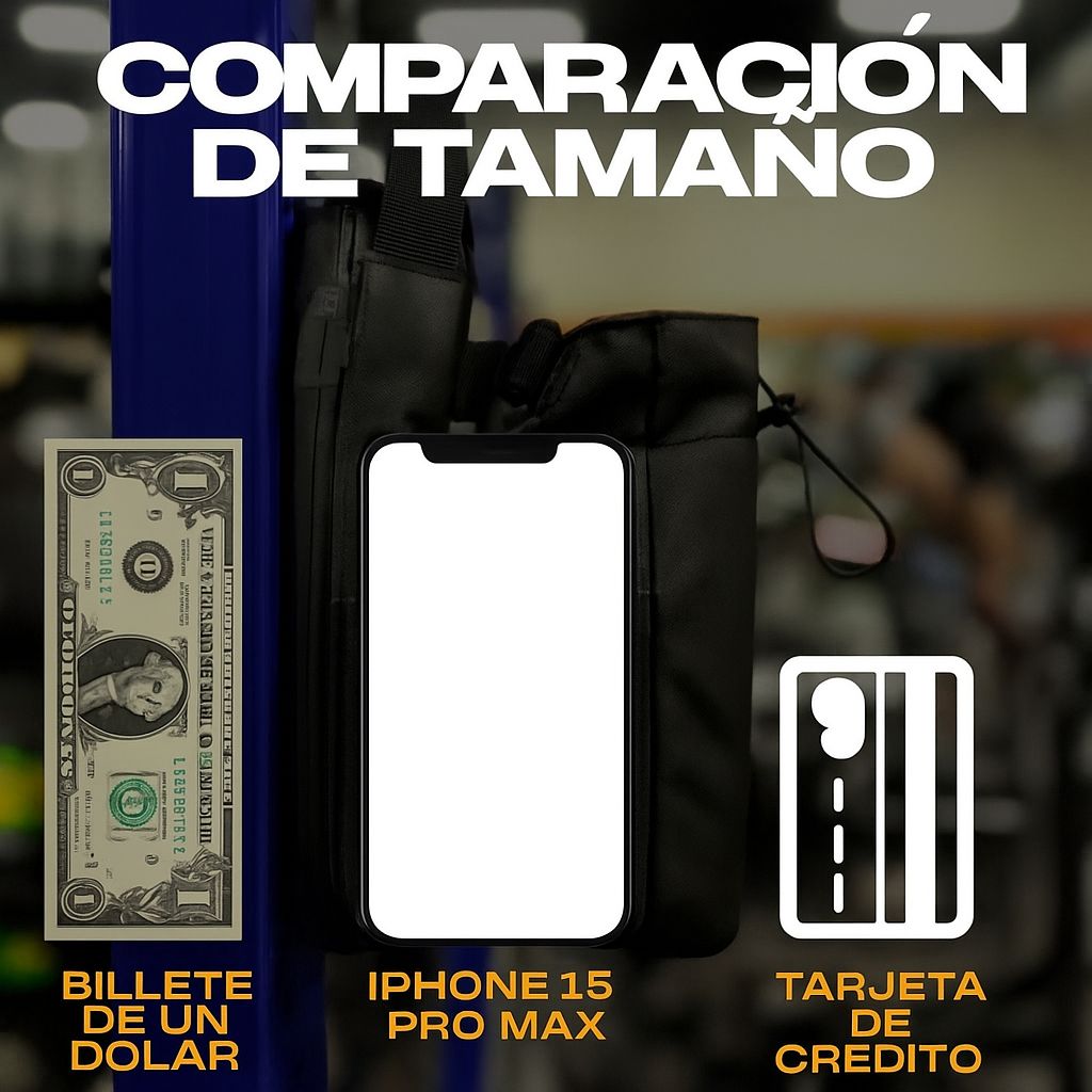 ¡NUEVO! BOLSA DE GIMNASIO MAGNÉTICA