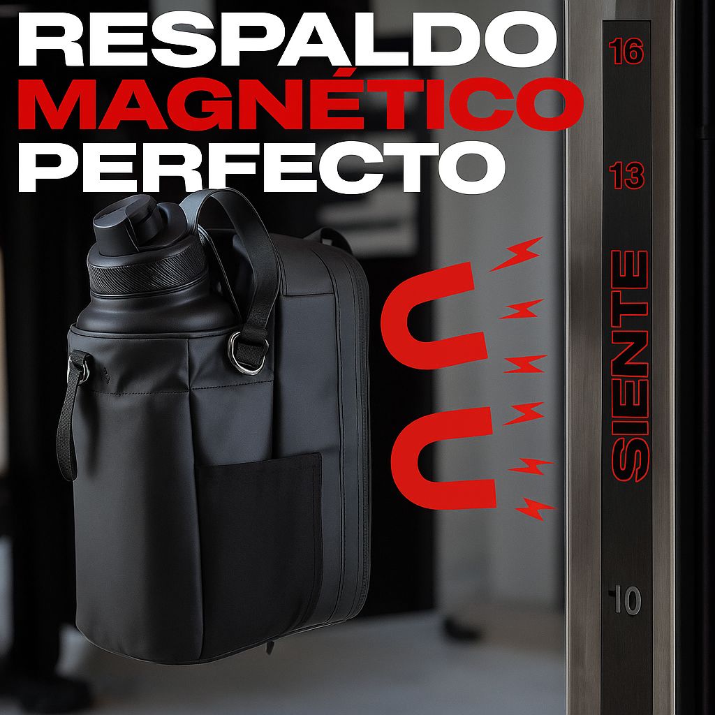 ¡NUEVO! BOLSA DE GIMNASIO MAGNÉTICA